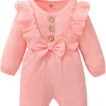 Mioglrie Newborn Baby Girl Clothes One Piece Jumpsuits Clothes Short Sleeve Rompers Summer Clothes for Baby