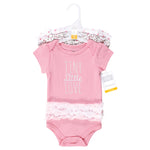 Hudson Baby Unisex Baby Cotton Bodysuits, Tiny Little Love Tutu, 12-18 Months