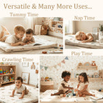 38x24 Baby Mattresses-Pack and Play Mattress,Pack N Play Mattresses,Playpen Mattress for Pack N Play,Pack and Play Mattress Pad;Use Excluded-Breathable Soft Memory Foam Firm Mattress for Porta Crib