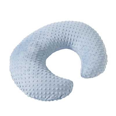 DONOMILO Nursing Pillow and Positioner Breastfeeding and Bottle Feeding, Propping Baby, Tummy Time, Sitting Support for Baby Boy Baby Girl, with Removable Dots Cover (Blue)