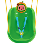 CoComelon 2-in-1 Outdoor Swing by Delta Children – for Babies and Toddlers – Full Bucket Seat