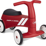 Toddler Toys 1-2, Baby Toys for Kids, 1 Year Old Girl Gifts, 1 Year Old Boy Gifts, Radio Flyer Scoot About Sport Ride On, for Ages 1-3 Years, Red
