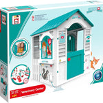 Veterinary Play House Outdoor Playset for Kids Veterinarian Indoor Playset for Pretend Play Outdoor Kids Play Set Vet