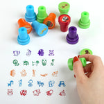 Kesoto 26Pcs Zoo Animal Stamps for Kids, Self Inking Stamps for Kids Birthday Gift, Farm Party Favors, Teacher Stamps