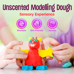 Hygloss Play Modeling Dough - 1lb. - Easter Basket Stuffer - Unscented Dough - Safe & Non-Toxic for Kids Arts & Crafts - Party Favors - Classroom Supplies, White