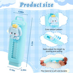12 Pack Cute Retractable Pencil Erasers for Kids Bulk Kawaii Cartoon Fun Erasers for Teacher Class Rewards Favor School Supplies Home Office Party Gift Filling