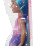 Barbie Royal Chelsea Doll with Blue Hair & White Headband Wearing Removable Skirt & Shoes