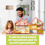 Bluey House Playset | XL Lights & Sounds Playhouse, Amazon Exclusive, Includes Dance Floor, Nana, Bingo, Chattermax & Bluey Toys, Ages 3+