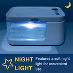 ChoserStar Baby Wipe Warmer and Dispenser Portable Heated Diaper Wipe Heater with Fast Heating, Large Capacity, and Anti-Dry Out (no Charger Block)