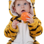 MICHLEY Unisex Baby Animal Costume Winter Autumn Hooded Romper Halloween Cosplay Jumpsuit Outfits
