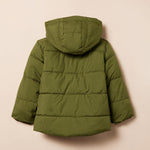 Amazon Essentials Babies, Toddlers, and Boys' Heavyweight Hooded Puffer Jacket