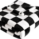 Yurhap Checkered Baby Blanket for Girls Pink Fleece Baby Blankets for Girls Boys, Warmer Comfort Lightweight Bed Blanket for Toddlers Infants or Newborn, 30''x40'', Pink