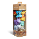 Munchkin Baby Bath Toy Squirts for Babies and Toddlers 9 Months and Up, Wild Animal Squirters, 8 Pack