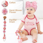 Baby Girl Gifts,Baby Shower Gift Baskets for Girls,Gender Reveal Gifts,Unique Baby Girl Newborn Essentials with Blanket Rattle Toys