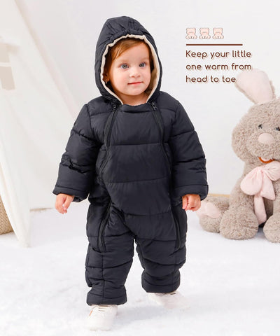 UNIFACO Baby Boys Snowsuit Newborn Baby Girls Winter Coat Toddler Clothes
