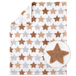 The Peanutshell 5 Piece Baby Crib Bedding Set for Boys & Girls - Newborn, Infant & Toddler Nursery Bed Set Decor with Fitted Crib Sheets, Blanket, Dust Ruffle Comforter - Starry Skies
