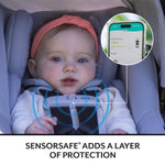 Evenflo Revolve180 LiteMax NXT Rotational Infant Car Seat with SensorySoothe (Agate Purple)