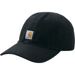 Carhartt Unisex Baby Signature Canvas Baseball Cap Hat, Caviar Black