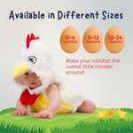 Dress Up America Baby Rooster Costume - Infant Halloween Chicken Costume For Girls And Boys