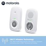 Motorola Nursery AM21 Audio Baby Monitor - 1000ft Range, Secure & Private Connection, High-Sensitivity Mic, Volume Control, Portable Parent Unit (Outlet or AAA Battery Powered (NOT Included))