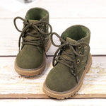 KIDSUN Toddler Boys Girls Boot Kids Work Boots Winter Snow Boots Lace Up Hiking Outdoor Boot (Toddler/little Kid)