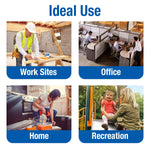 24/7 First Aid OSHA Compliant First aid Kit, All-Purpose 100-Person Emergency First Aid Kit for Business, Home, and Car in Plastic Case with Easy-Slide Latches, 336 Pieces