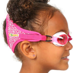 Frogglez Anti-Fog Swimming Goggles for Kids under 10 (Ages 3-10) Recommended by Olympic Swimmers; Premium Pain-Free Strap