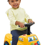 Kiddieland: Lights N' Sounds: Ride-On - Elmo - Sesame Street Interactive Foot to Floor Toy Vehicle, Folding Handle Bar, Toddlers, Ages 12-36 Months