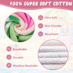 MOKANI Kids Cotton Hooded Towels | Super Soft & Thick & Super Absorbent | 50" x 30" Beach Bath Swimming Towels for Girls Boys Ages 3-12