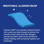 Mattress Safe® KleenCover® Ultimate Mattress Encasement- King, Fits 76x80 and 9-15"(D), Waterproof, Hypoallergenic, Certified Bed Bug Protection, Breathable, Protective Barrier from Stains