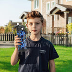 Ntswasd Boys Water Bottle with Straw,18 oz Kids Insulated Cups with Stainless Steel Leak Proof for School,Sport&Travel（Lightning）