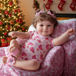 JIZHI Lifelike Reborn Baby Dolls - 20Inch-Real Baby Feeling Realistic-Newborn Baby Doll Adorable Smiling Real Life Baby Dolls with Gift Box for Kids Age 3