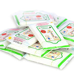 PURDOUX TM Hand and Face Wipes for Babies and Children 120 Wipes (12 Packs of 10)