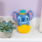 Disney Baby Stitch Tropical Teethe Rattle & Teether by Bright Starts, Pineapple Shaped Activity Teether Toy for Newborns and Up
