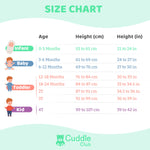 Cuddle Club UPF 50+ Baby Sunsuit with Sun Hat for Newborns, Infants & Toddlers, Sun Protection Rashguard & Swimsuit