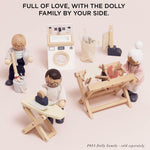 Le Toy Van - Wooden Daisylane Laundry Room Accessories Play Set for Dolls Houses | Girls or Boys Furniture Sets - Suitable for Ages 3+