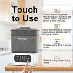 WITGER Baby Bottle Sterilizer and Dryer, Electric Steam Sterilizer for Baby Bottles, Pacifiers, and More, with Digital Controls.