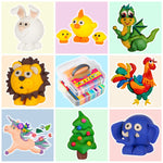 Polymer Clay Sets, 50 Colors Oven Bake Clay Modeling Clay for Kids, Sculpting Clay Tools and Accessories, DIY Model Clay, Ideal Clay for Kids Beginners and Artists