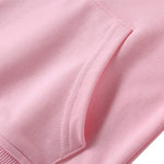 Ding-dong Baby Toddler Kid Boy Girl Solid Casual Pocket Hoodie Sweatershirt Pullover