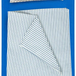 KOTEK Stackable Sleeping Daycare Cots for Kids, Portable Toddler Nap Cots, 52" L x 23" W, Ready-to-Assemble, Space-Saving Children Naptime Cot for Classroom Preschool (Set of 6, Blue)