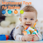 JRUXJWI Montessori Toys for Baby 18-24 Months Busy Cube Sensory Toddler Toys Age 2 3 4 Airplane Plane Car Travel Toy for Early Learning Birthday Gift……