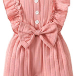 Mioglrie Newborn Baby Girl Clothes One Piece Jumpsuits Clothes Short Sleeve Rompers Summer Clothes for Baby