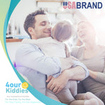 4our Kiddies Furniture Straps (10 Pack) Baby Proofing Anti Tip Furniture Anchors Kit, Cabinet Wall Anchors Protect Toddlers from Falling Furniture, Adjustable Child Safety Straps Earthquake Resistant
