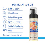 Motherlove Baby & All Soap (7.1 oz) Gentle Foaming All-Purpose Castile Soap Made with Organic Ingredients – Refreshing Ginger Grapefruit