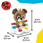 Baby Einstein Drum & Learn Dean Musical Learning Toy, Multisensory, Ages 6 Months and Up