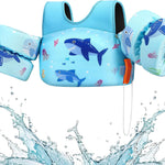 HeySplash Swim Vest for Kids, Toddler Pool Floaties, Children Swimming Vest with Adjustable Strap, Swim Jacket Water Wing Arm Float, Puddle Sea Beach Boat Jumper Boy Girl Baby