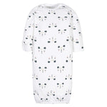 Gerber Unisex Baby Boy and Girls 4-Pack Sleeper Gown Bear Pink Preemie