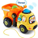 VTech Drop and Go Dump Truck, Orange