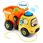 VTech Drop and Go Dump Truck, Orange