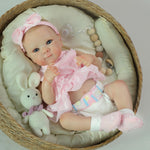 Realistic Reborn Baby Dolls - 20 Inch Cute Lifelike Real Life Baby Dolls Newborn Baby Dolls Girl with Soft Full Vinyl Body and Accessories can Swimming for 3+ Years Old Kids Gifts